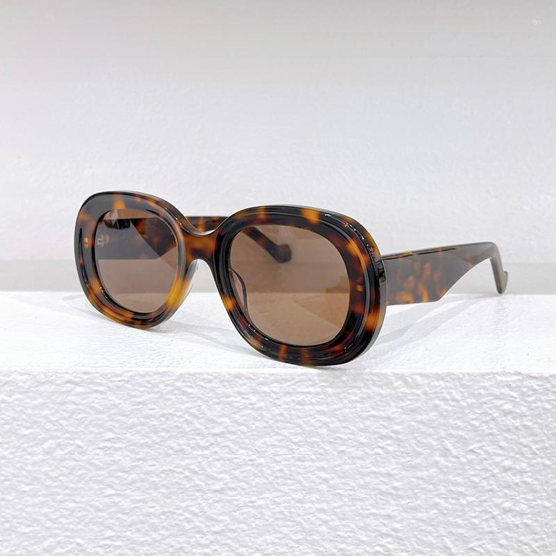 Óculos de sol de ótima qualidade moda personalidade confortável para mulheres e homens LW40103U unissex vintage óculos de sol proteção solar