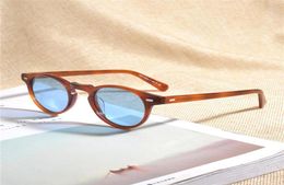 Lunettes de soleil Gregory Peck Vintage lunettes de soleil polarisées OV5186 cadre clair marque Designer hommes femmes OV 5186 Gafas avec CaseSu6782271