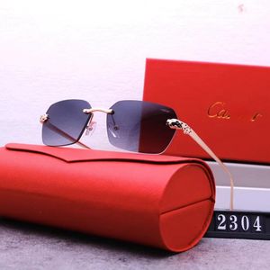 Lunettes de soleil Fashion High Quality UV 400 Lunettes New Mens Classic Classic Designer Sunglasses Temple Février Masque Sept Céleri Driver