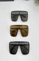 Lunettes de soleil Highend Light Luxury Masice Ladies Black Ultrasunglasses Scientific and Technological Design Westernstyle Lunes A8061319