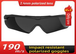 Lunettes de soleil HighImpacten 166 Riche polarisée POLALISE MÉLICATION SPÉCIALITÉ LUNIÈRES BALLIST TACTICAL GOGGLES WARFARE9360310