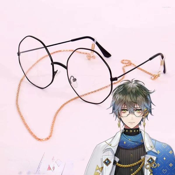 Lunettes de soleil Ike Eveland lunettes de lecture femme Anime Luxiem VTuber lunettes femmes lunettes classiques à la mode Cosplay coréen cadeau accessoires