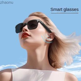 Zonnebrillen Intelligente Bluetooth -bril Directionele audio Wireless hoofdtelefoon Multifunctionele muziek Luisteren en Sports Sunglassesxw bellen