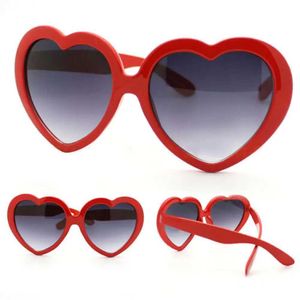 Lunettes de soleil Lunettes de soleil en forme de cœur intéressantes Fashion Summer Summer Sunglasses Mens Giftl2405