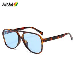 Lunettes de soleil JackJad 2021 mode classique Vintage pilote Style lunettes de soleil pour femmes hommes Cool dégradé ins marque Design lunettes de soleil nuances 3022J230301