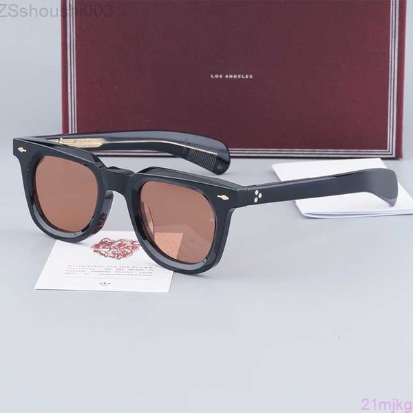 Lunettes de soleil JMM Vendôme en stock Cadres Square Acétate Designer Marque Lunettes Hommes Mode Prescription Classique Lunettes 230628 YUE1 C03N