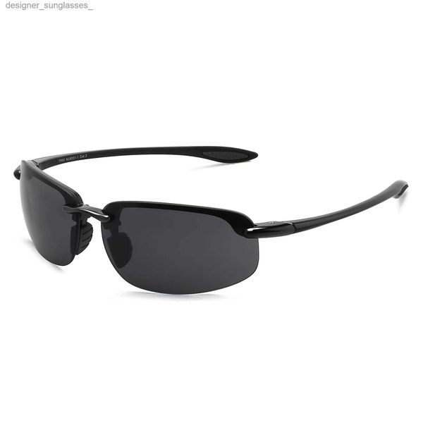 Gafas de sol JULI Matrix Gafas de sol deportivas clásicas para hombres y mujeres Conducir y correr Montura ultraligera sin montura Gafas de sol Hombres UV400L231214