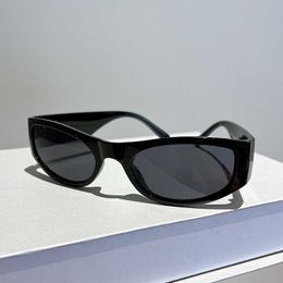 Zonnebril kammpt vintage y2k zonnebril voor mannen vrouwen nieuw in trendy kleine hiphop zonnebrillen retro merkontwerper UV400 tinten brillen brillen G230225