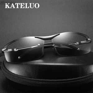 Lunettes de soleil Kateluo Day Night Vision Goggles Goggles Mens Glasses For Driving Photoelectric Lens Mens Lunettes de soleil polarisés UV400