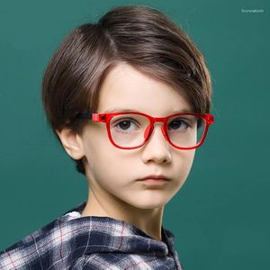 Lunettes de soleil Kids Anti Blue Lights Lunes Boys Filles Cadeau pour enfants Baby Blocking Optical Spectacle Eyeglass