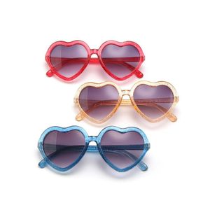 Zonnebril Kids Boy Girls Heart Vorme Sun Glasses Trendy Allmatch Baby Children Fashion Shade Buyear Drop levering accessoires OTH4F