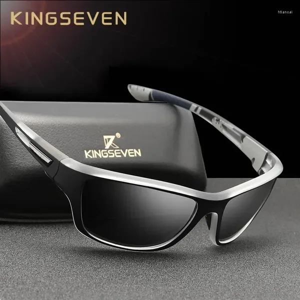 Gafas de sol Kingseven marco ultraligero Polarizados Fashion Fashion Style Style Travel Outdoor Travel UV400 Goggles Eyewear