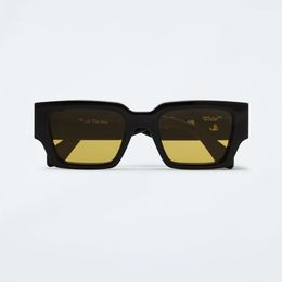 Zonnebrillen kuzma klassiek van retro rechthoekige zonnebrillen voor heren UV400 lens rijden oogglazen vrouwen acetaat grote brillen wit 230215