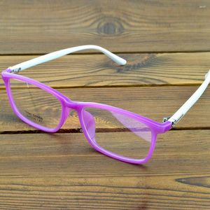 Lunettes de soleil dames mode cadre rose et jambe blanche TR90 poids léger lunettes rectangulaires flexibles lunettes de lecture 0,75 à 6