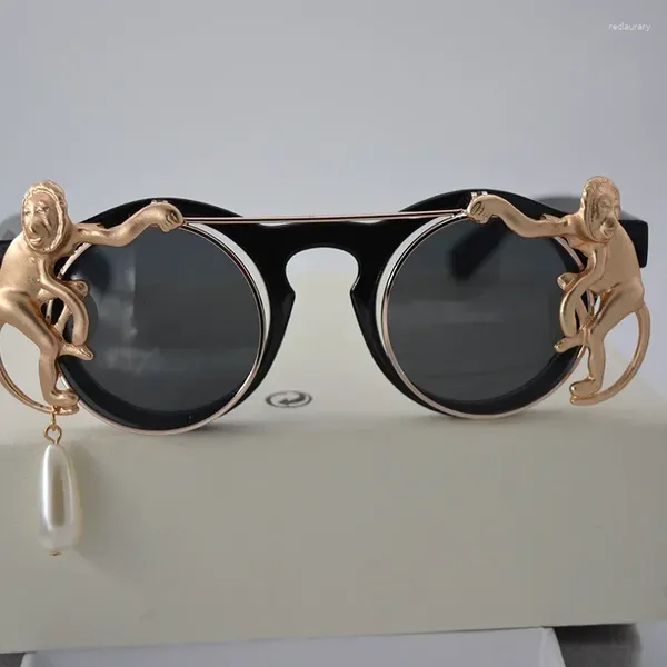 Lunettes de soleil Lady Metal Gold sinke