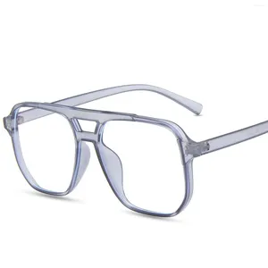 Gafas de sol Larg Blue Light Filter Glass Anti Glare Eyestrain Eyeglasses con para damas Decoración de moda