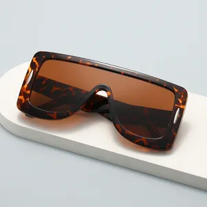 Zonnebril Groot Frame Vierkant Dames Merk Designer Mode Zonnebril Heren Outdoor Sportbrillen UV400