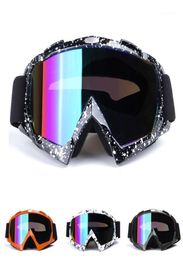 Zonnebrillen Nieuwste hoogwaardige motorcross brilglazen MX Off Road Masque Helmen Ski Sport Gafas voor motorfiets DIRT6859864