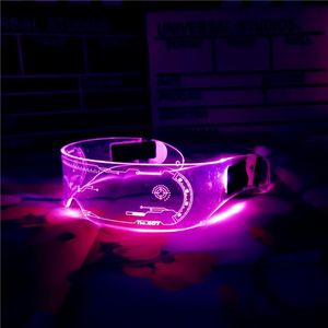 Zonnebril LED Licht Lichtgevende Elektronische Vizier Bril Eyewear Prop Voor Festival KTV Bar Party Prestaties Kinderen Volwassen Geschenken