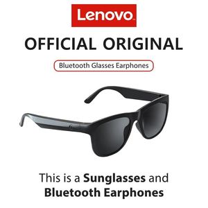 Zonnebril Lenovo C8 Smart Wireless Bluetooth-zonnebril Hoofdtelefoon Blauw licht Ogenbescherming Oortelefoon Sportmuziek Bril HD-microfoon Headset