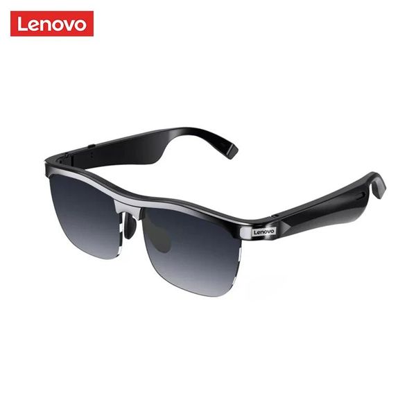 Lunettes de soleil Lenovo Smart Bluetooth lunettes de soleil sans fil Bluetooth 5.0 casque HIFI qualité sonore mains libres appel conduite musique jeu lunettes