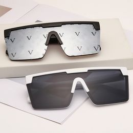 Zonnebril letter V L hetzelfde model zonnebrandcrème UV-bescherming van hoge kwaliteit ontwerper voor heren dames luxe sterren Zonnebril Topkwaliteit