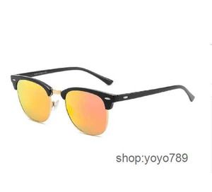 Lunettes de soleil Marque de luxe Ray Sunglass Classic Designer Lunettes polarisées Hommes Femmes Pilote Uv400 Lunettes Sunnies Métal Cadre Polar Lens 9 9XUP