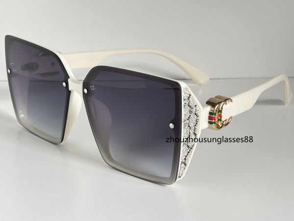 Lunettes de soleil Luxury Classic Classic Sunglasses For Men Women Square Frame 0260 Sun Glasses UV400 Protection Eyewear Va With Box2314