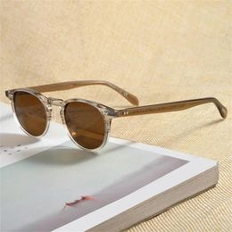 Zonnebrillen luxe ontwerper Riley R Riley-R vrouwen gepolariseerde zonnebril voor OV5004-tinten vrouwelijke brillen