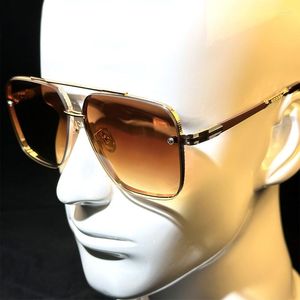 Zonnebril Luxe Voor Mannen 2023 Vintage Mode Bril Vierkante Vrouwen Retro Shades Drop Gafas De Sol Lentes Zon