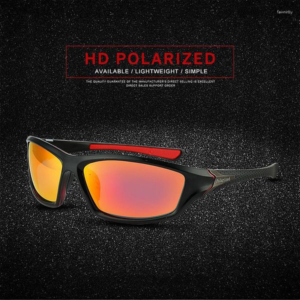 Lunettes de soleil lunettes de luxe classiques polarisantes Vision nocturne sport hommes femmes équitation en plein air UV400