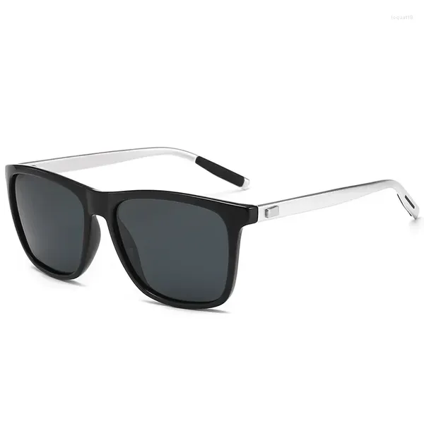 Gafas de sol de lujo Top Polarizado Moda Diseñador de la marca Hombres Conducción Vintage Sombras Pesca Viajes Gafas de sol Cool