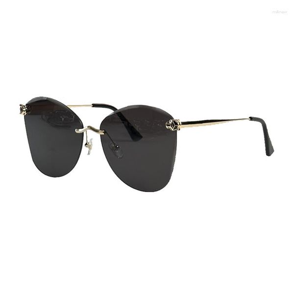 Lunettes de soleil de luxe pour femmes et hommes, verres polarisés, tendance, Vintage, fête, cyclisme, accessoires d'enterrement de vie de jeune fille, 2023