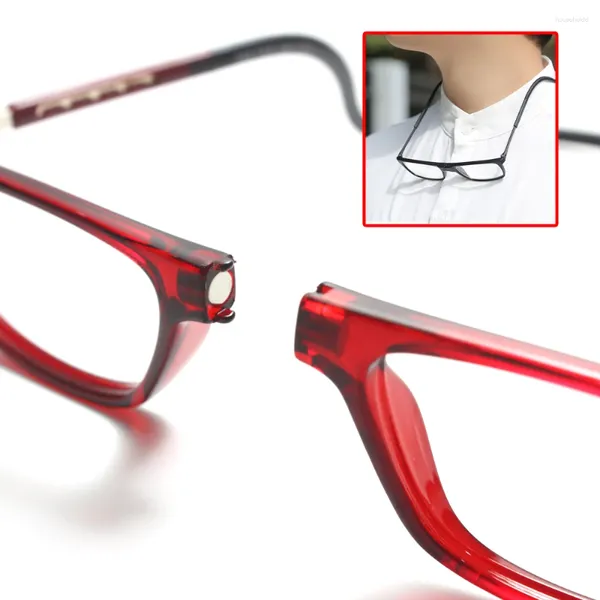 Lunettes de soleil lunettes de lecture magnétiques monture de lunettes avec aimant pour hommes Anti lumière bleue ordinateur clair femmes TR90