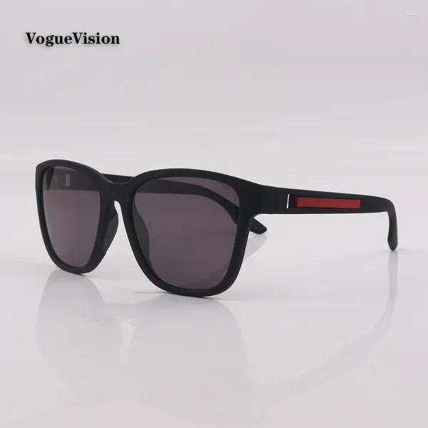 Gafas de sol Matte Black Acetate Frame Square for Man Gradiente y lente de espejo Fashion Butterfly Eyewear UV400
