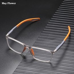 Lunettes de soleil mai fleur haute qualité bleu lumière bloquant lunettes de lecture hommes Sport Prescription lunettes cadre pour 230629