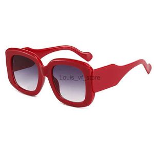 Zonnebril Mayten Oversized Zonnebril 2021 Vrouwen Luxe Merk Vintage Zonnebril Mannen Gradient Shades Brillen Wijde Pijpen UV400 Bril H24223