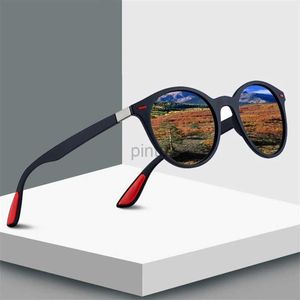 Zonnebrillen mayten gepolariseerde ronde zonnebrillen mannen dames club klassieke zonnebrillen rijden vissen vissen uv400 googles brillenbreker ontwerper 240412