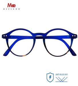Zonnebrillen meeshow blauw licht leesbril Men039s stijlvolle lezers voor vrouwen designer blokkeert lunettes 00 175 anti9187343