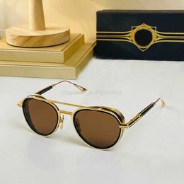 gafas de sol hombres diseñador woemn DITA Epiluxury Calidad de lujo Marca Diseñador de moda Tonos Marco dorado de lujo UV400 Gafas de sol wayfarer dita gafas 1NSTU