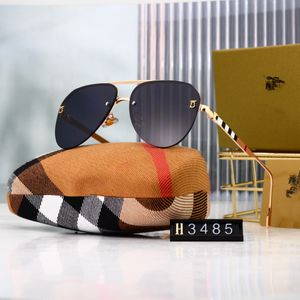 Lunettes de soleil Men Mirror Mirror Designer Lunettes de soleil Luxury Luxury Lunettes pour l'homme Trende de voyage Tendance Men Gift Gifts Ombrage de la plage