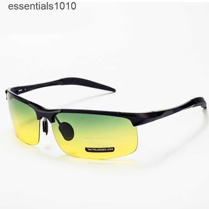 Lunettes de soleil hommes beau conduite lunettes de soleil spéciales tendance dominatrice changement de couleur jour et nuit hommes pêche conduite