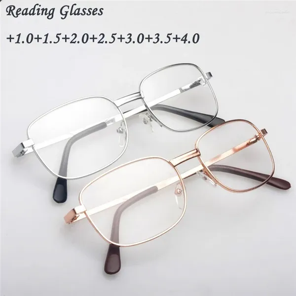 Lunettes de soleil pour hommes, lunettes de lecture ultralégères, loupe de Vision claire, cadeau Portable pour Parents presbytes, grossissement