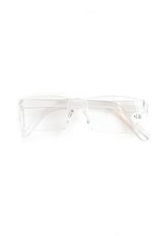 Lunettes de soleil Men Femmes Clear Rimless Lunettes de lecture Résine Presbyopie Lecteur Eyeglass Frame en plastique Gafas 10 20 à 40 0056122696