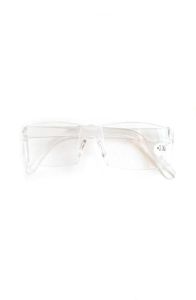 Gafas de sol Hombres Mujeres Clear Rimless Reading Gafas Resina Presbyopia Lector de lentes Marco de plástico Gafas 10 20 a 40 0058619837