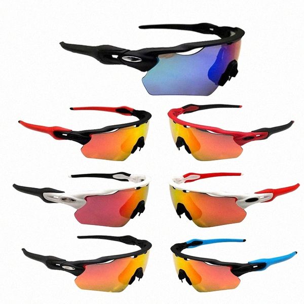 Lunettes de soleil Men Femmes Designer Sports Outdoor Cycling Oakes Sun Glasses Bike Goggles UV400TTSW # M6EO