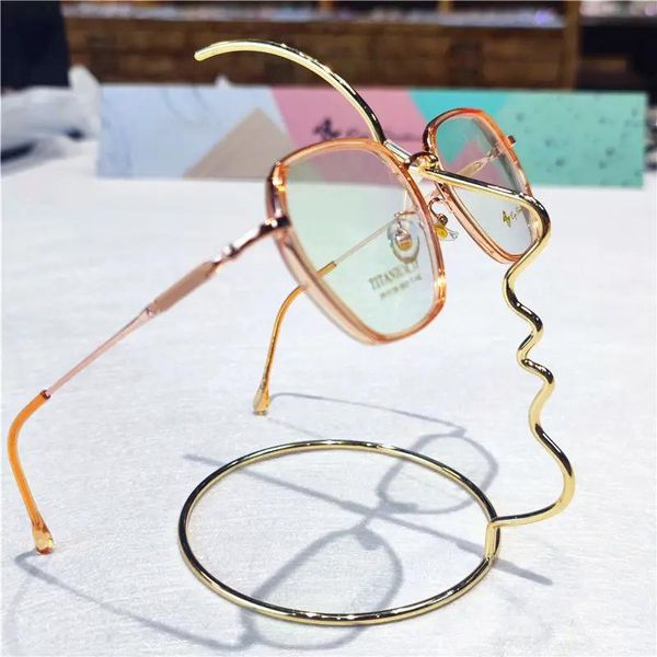 Porte-lunettes de soleil en métal, support de lunettes, étagère pour organisateur de lunettes, vitrine de bijoux, accessoires d'affichage, fournitures décoratives