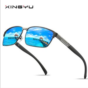Lunettes de soleil miroir lunettes bleues lunettes de pilote série de lunettes carrées
