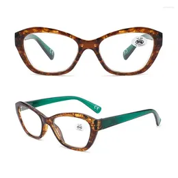 Lunettes de soleil maman mode hypermétropie lunettes de lecture oeil de chat lumière bleue bloquant Oculos lunettes presbytie pour les femmes