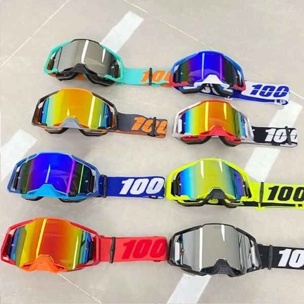 Lunettes de soleil Lunettes de lunettes de motocross MX HOT ROAD CASHETS MASQUE POGGLES POUR LA MOTOCYLE DIRT BIKE SUPERM66